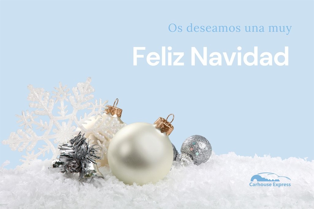 ¡Desde Carhouse Express os deseamos una muy feliz Navidad!