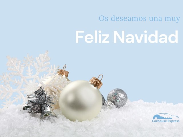 ¡Desde Carhouse Express os deseamos una muy feliz Navidad!