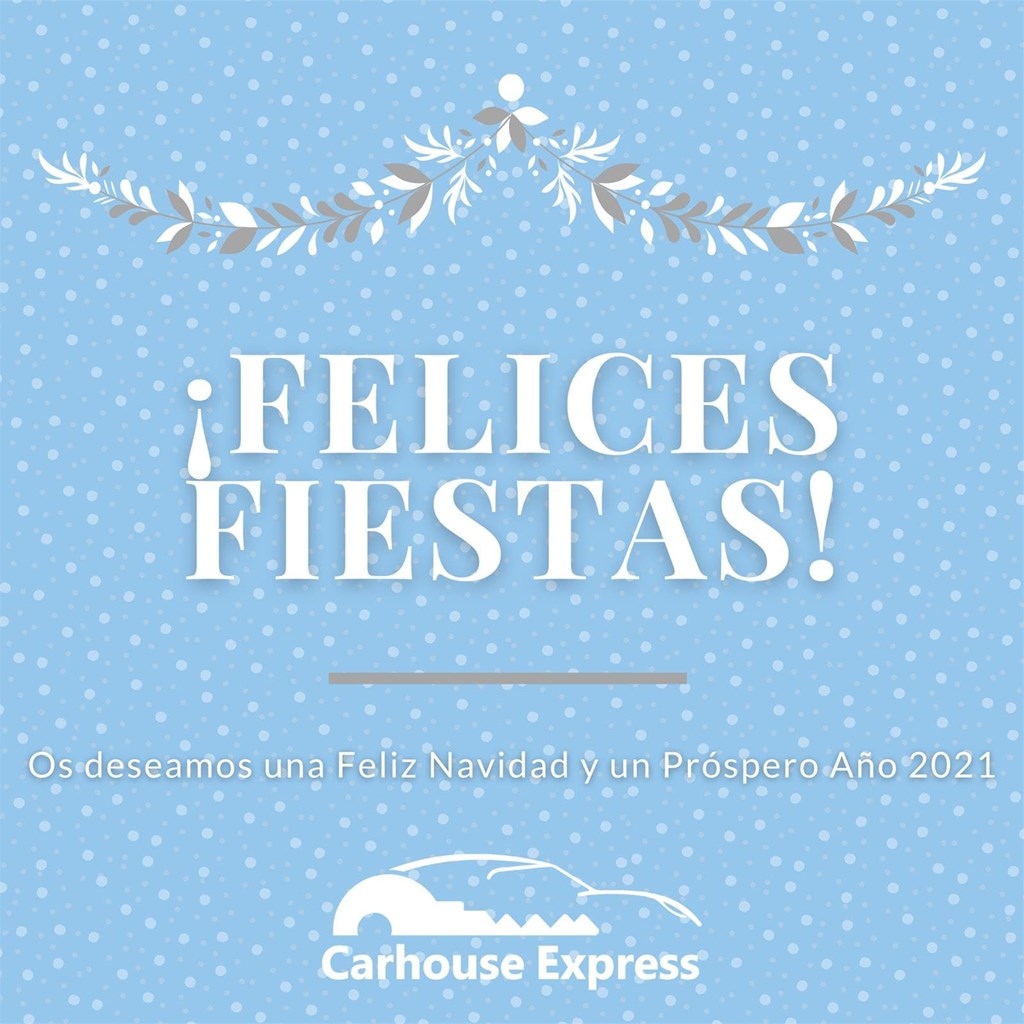 ¡Desde Carhouse Express os deseamos unas Felices Fiestas!