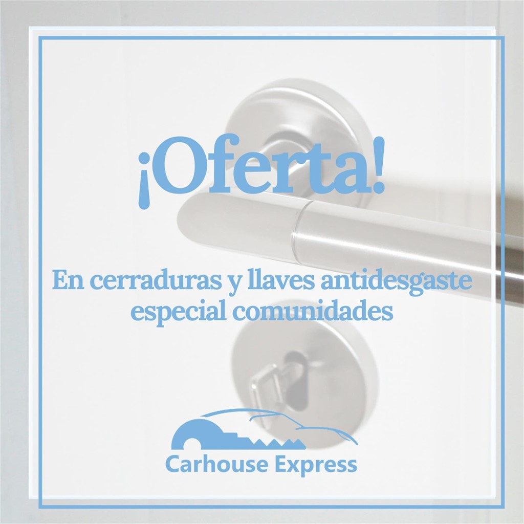 ¡Sorpréndete con las ofertas en cerraduras y llaves antidesgaste para comunidades!